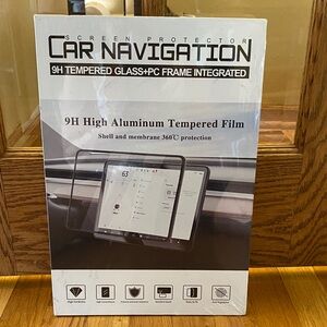 5/$30 9H High Aluminum Tempered Film Screen Protector  Car Navigation Tesla NWT